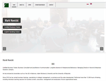 Tablet Screenshot of nowickiconsulting.com